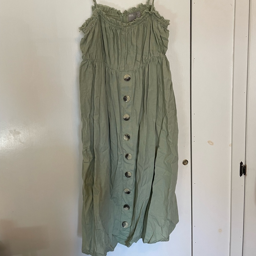 ASOS Maternity cami midi linen sundress
